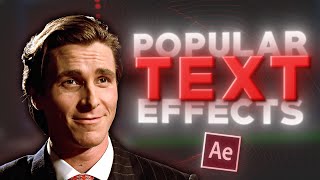 Popular TikTok Text Effect Tutorial I After Effects Beginner Guide [upl. by Alejandrina]