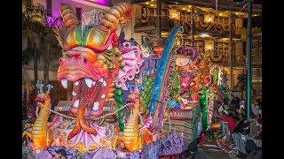 Krewes of Proteus Orpheus roll in New Orleans Mardi Gras celebration [upl. by Mihcaoj]