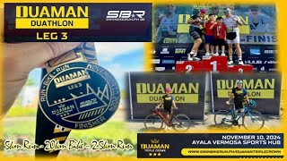 Duaman Duathlon Leg 3 at Ayala Vermosa Sports Hub [upl. by Crudden751]