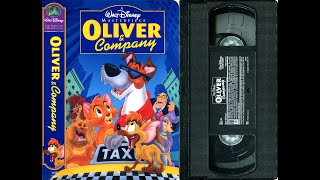 Opening to Oliver amp Company US VHS 1996 [upl. by Gross]