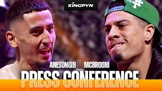 GIB VS MCBROOM  Full Press Conference [upl. by Nyladnar908]