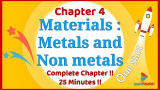 Class 8 Science Chapter 4  Materials Metals and NonMetals Full Chapter Explanation [upl. by Rinaldo]