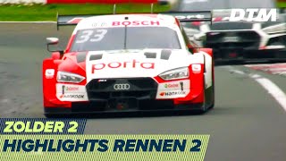 Rast mit viertem ZolderSieg  Kubica Dritter  Highlights Rennen 2  DTM Zolder 2 2020 [upl. by Adnyc766]