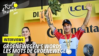 Groenewegens words  Stage 6  Tour de France 2024 [upl. by Polinski485]