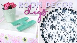 Room Decor DIYs  Budget Home Decor Craft Ideas 2016 [upl. by Lathrope]