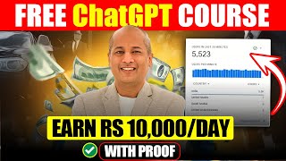 Free ChatGPT Course Pavan Agrawal Earn 10K Daily from Google Affiliate Marketing Youtube [upl. by Chandler809]