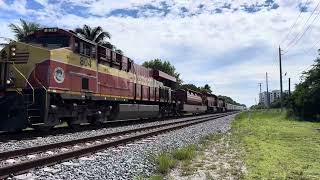 HD FEC20603 in Boca Raton FL with some EMD’s 10032024 [upl. by Westberg]