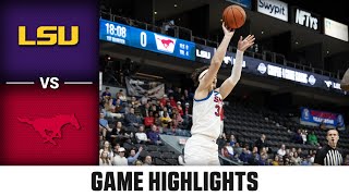 LSU vs SMU Game Highlights  202425 ACC Mens Basketball [upl. by Cherie710]