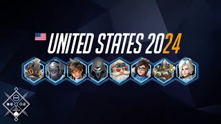 osu  usa owc roster reveal 2024 [upl. by Nitsid]