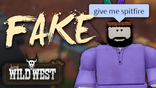 Dont Trade With Fake Frenzys  The Wild West ROBLOX [upl. by Draneb]