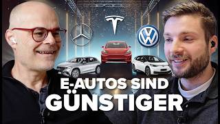 Studie Elektroautos sind BILLIGER als Verbrenner  mit Johannes Buberger [upl. by Shiri]