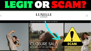 LuxelleLondonCom Review Is Luxelle London Legit Or Scam [upl. by Carrillo]