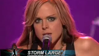 Storm Large  Anything Anything Rockstar Supernova [upl. by Leiram]