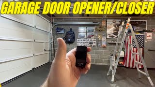 Automatic Garage door opener closer install [upl. by Adi]