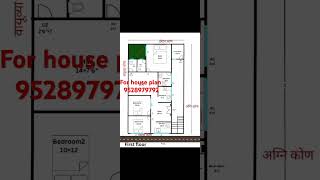 3bhk30×48 house pla houseplans house housedesign home [upl. by Yadahs]