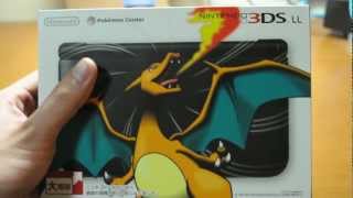 CharizardLizardon 3DS XLLL Unboxing and Review [upl. by Cammy719]