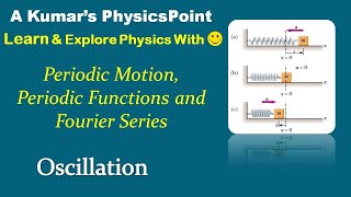 Periodic Motion Periodic Functions and Fourier Series  Oscillation [upl. by Sinaj908]