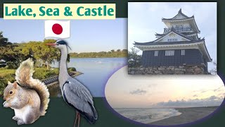 Sanaru Lake Beach and Castle in Japan🇯🇵 [upl. by Erialc727]