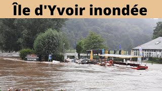 🔴Belgique les dégâts impressionnants des INONDATIONS dans lentité dYvoir [upl. by Nevur]