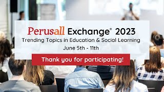 Perusall Exchange® 2023 Wrap Video [upl. by Ayirp]