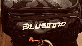 Plusinno fishing tackle Bag First impression Tons of space [upl. by Yalahs]