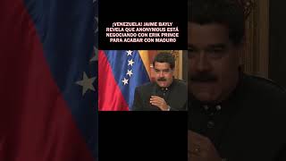 🔴VENEZUELA🔴Jaime bayly revela que anonymous está negociando con Erik Prince para acabar con MADURO [upl. by Assiralc]