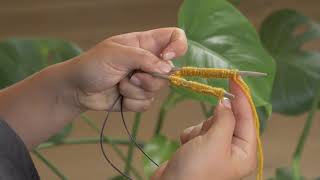 Tutorial Sokken breien  Boordsteek 11 breien op rondbreinaalden  Veritas [upl. by Grannie]