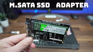 M2 ngff msata ssd to 25 adapter sata30 [upl. by Laucsap]