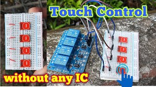 TTP223 Touch Sensor Touch Control Any Home Appliance Without IC Details Connection Hindi [upl. by Orazal]