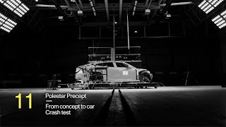 Polestar Precept From Concept to Car Episode 11  Crash testing an 800hp EV  Polestar [upl. by Roselyn47]