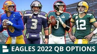 Eagles 2022 QB Targets Aaron Rodgers Russell Wilson Nick Foles NFL Draft Options Ft Malik Willis [upl. by Atilrahc]