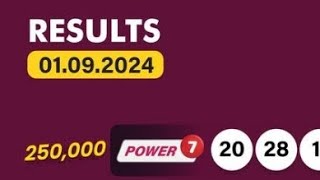 uwinn lottery results September 192024 POWER 7 GRAND 6 MAX 3 4 YOU SPIN 5 [upl. by Bluh]