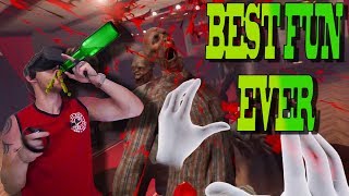 Drunk Or Dead Funnest VR Game Ever [upl. by Terle864]