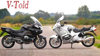 BMW R1200RT vs BMW R1150RT race [upl. by Ennailuj]