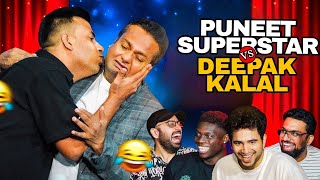 PUNEET SUPERSTAR vs DEEPAK KALAL  India’s Got Latent  samay Raina [upl. by Lud10]