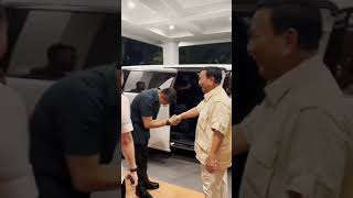 Kebersamaan kesetiaan dan loyalitas seorang Mayor Teddy ke bapak Prabowo Subianto yang telah lama 🫡 [upl. by Ihp26]