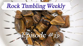 Rock Tumbling Weekly  Episode 19  Quick Week  Video Journal amp Techniques [upl. by Llerref732]