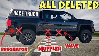 2017 Silverado Z71  Race Truck All Deleted Sounds beast [upl. by Roderic359]