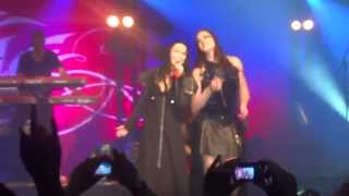 Tarja ft Floor Jansen  Over The Hills And Far Away Live HD  Metal Female Voices Fest  2013 [upl. by Eissalc284]