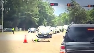 Dashcam footage clears man of felony charge after showing constable injuring himself [upl. by Tarrance]