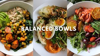 BALANCED BOWLS  FULL RECIPES [upl. by Boarer]