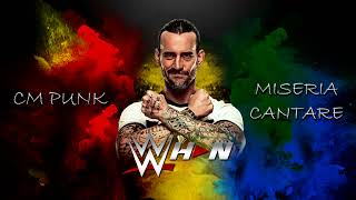 AEW CM Punk  Miseria Cantare ROH Entrance Theme  AE Arena Effects [upl. by Ainimreh]