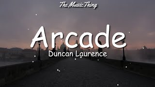 Ducan Laurence  Arcade lyrics  Loving You Is A Losing Game [upl. by Llednik]