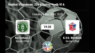 KM Torhout  Westhoek 2de Afdeling VL A [upl. by Jezrdna]