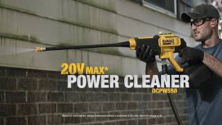 DeWalt’s BRAND NEW2021 550PSI Cordless Electric Power Cleaner DCPW550 [upl. by Trillbee]