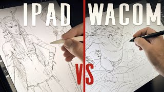 iPad VS Wacom Professional Advice  I Own Both [upl. by Anaes687]