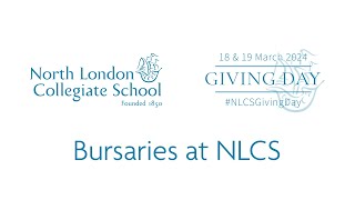 Bursaries at NLCS Giving Day 2024 [upl. by Giark]