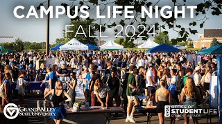 GVSU Campus Life Night Fall 2024 [upl. by Sparhawk388]