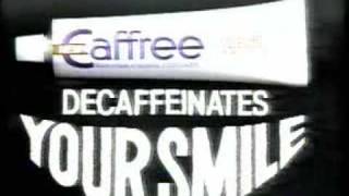 Caffree toothpaste commercial [upl. by Kenzie]