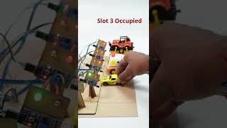 Parking Space Monitoring Robot robotics arduinorobot school [upl. by Ramirolg99]